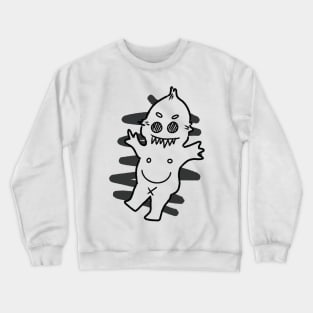 hehe lines Crewneck Sweatshirt